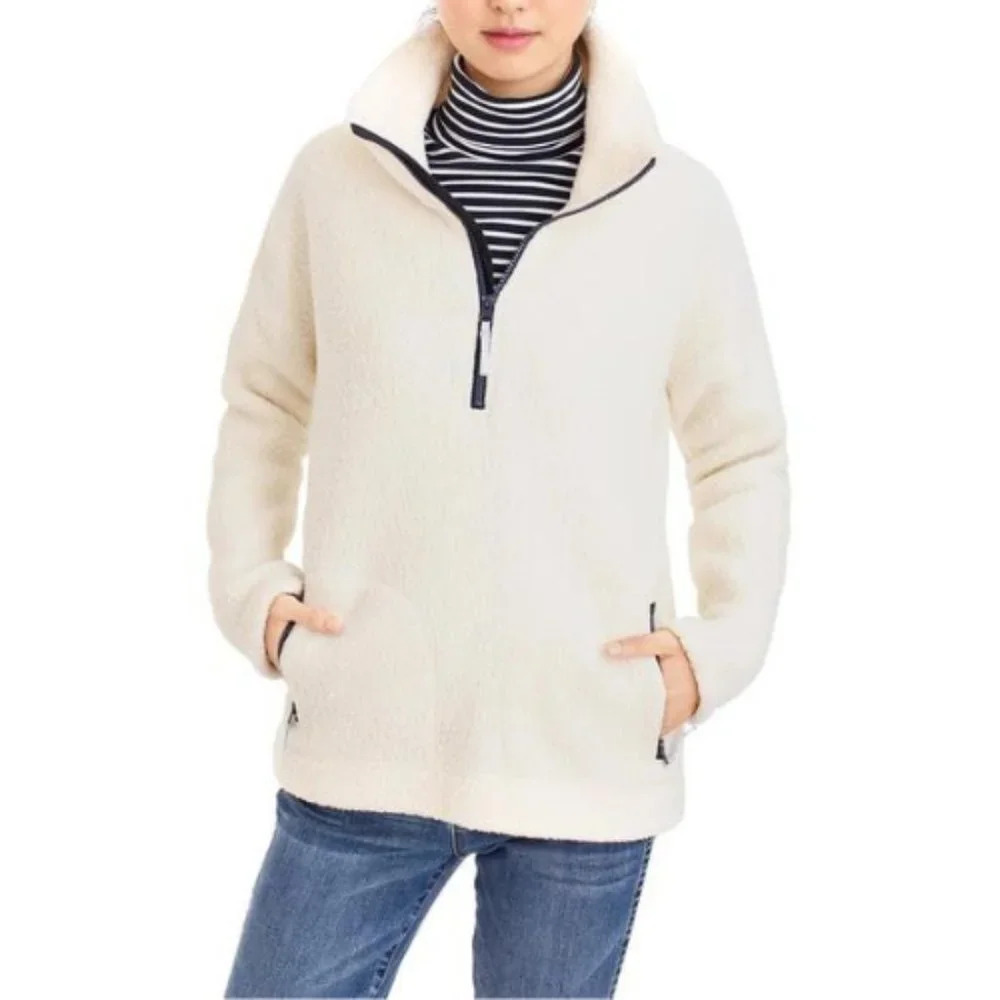 J. Crew Polartec Fleece Half-zip Pullover Jacket nbnn